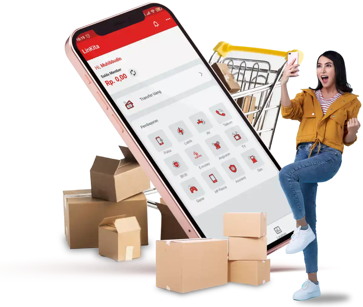 LinKita Agen Pulsa & PPOB Termurah terbaik