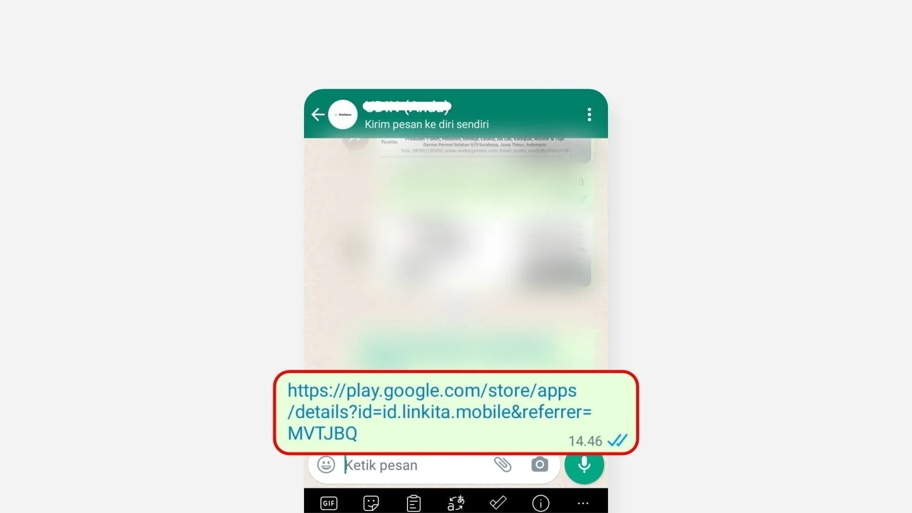 Cara Daftar LinKita dengan Kode Ajak Teman Link referal