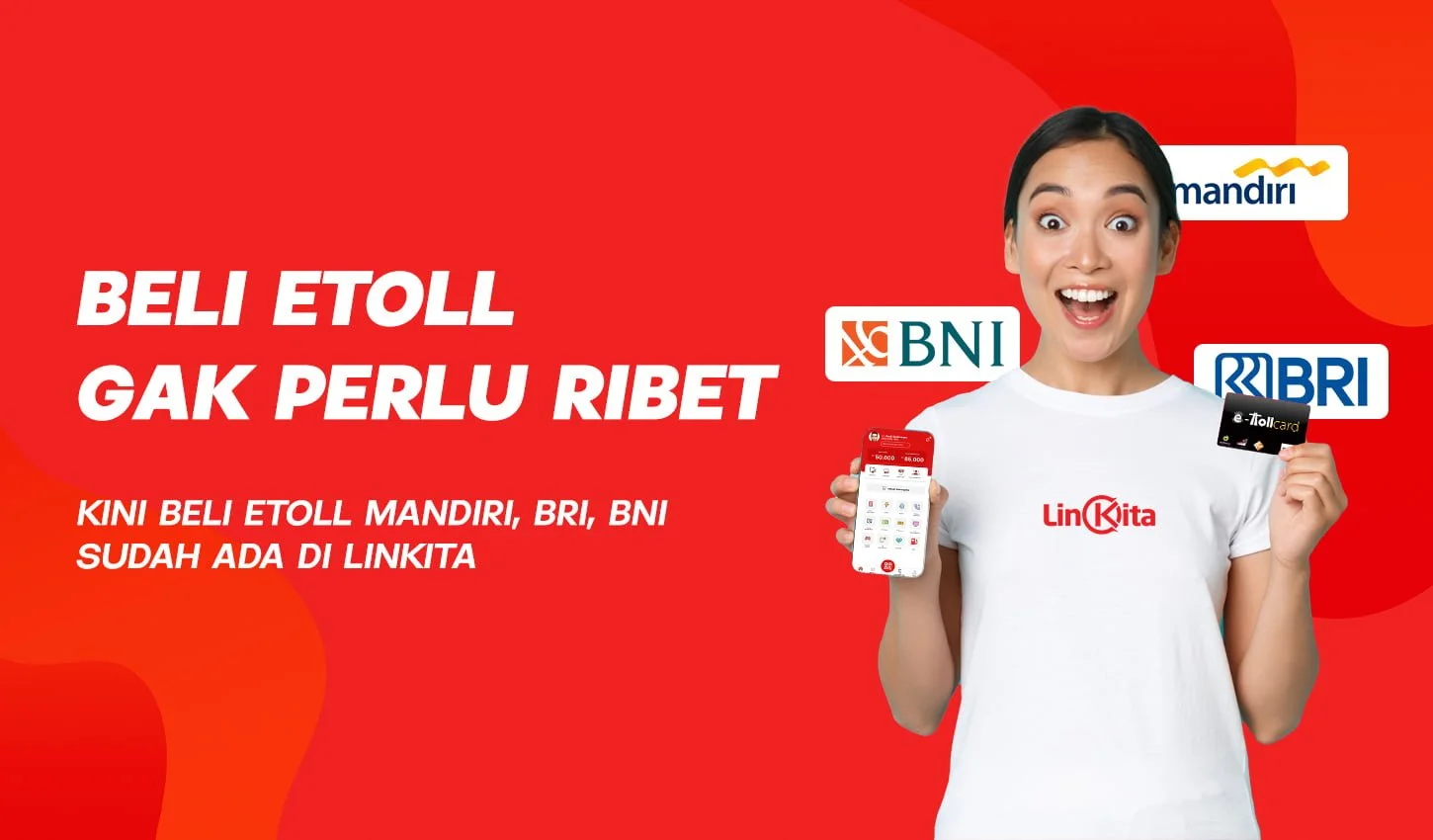 E-Toll BRI BNI Mandiri