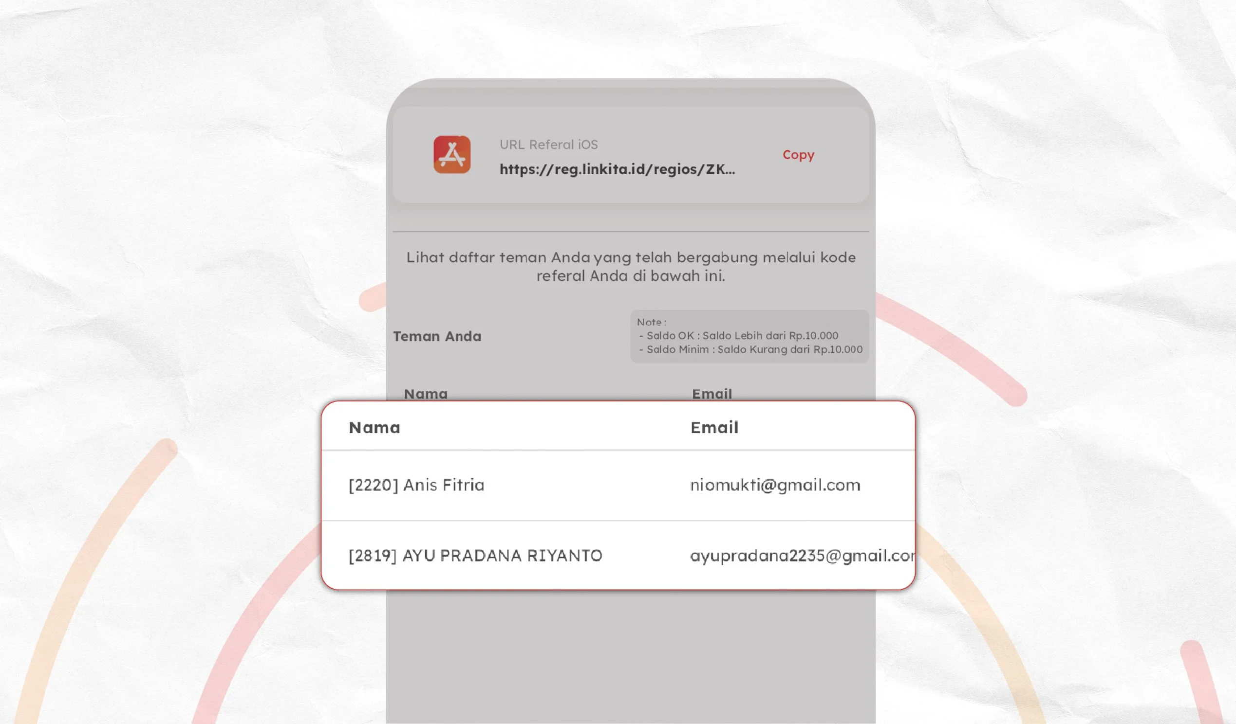 Cara Ajak Teman LinKita Lewat Aplikasi ajak teman LinKita 1