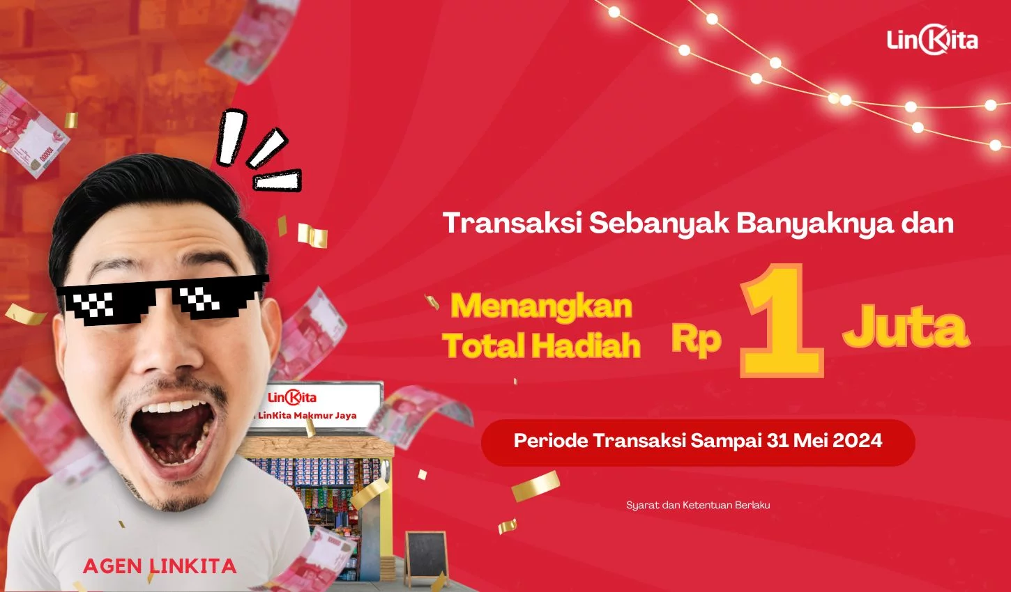 Promo 1 Juta rupiah